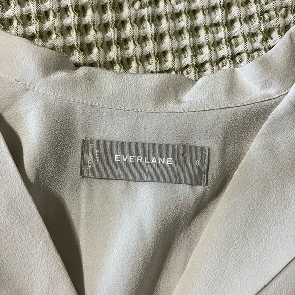 Everlane Silk Button Down Top The Notch Shirt - Picture 9 of 11